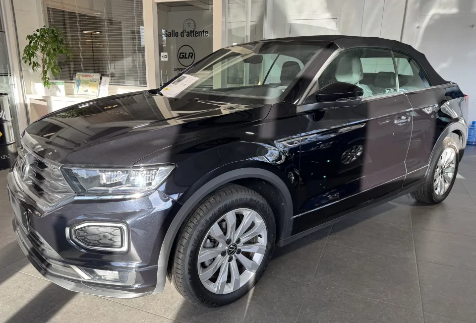 VW T-ROC Cabriolet R-Line 1,5L TSi 150 CV DSG 03/2021 et 27.800Kms